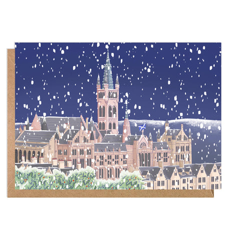 Glasgow University Christmas Card
