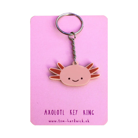 Axolotl Key Ring
