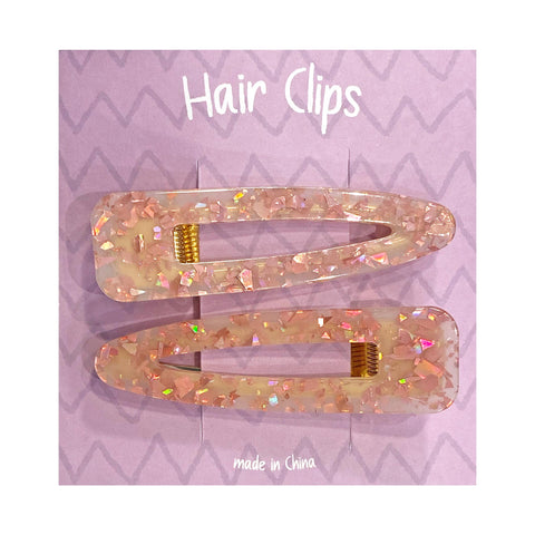 Pink Hair Clips