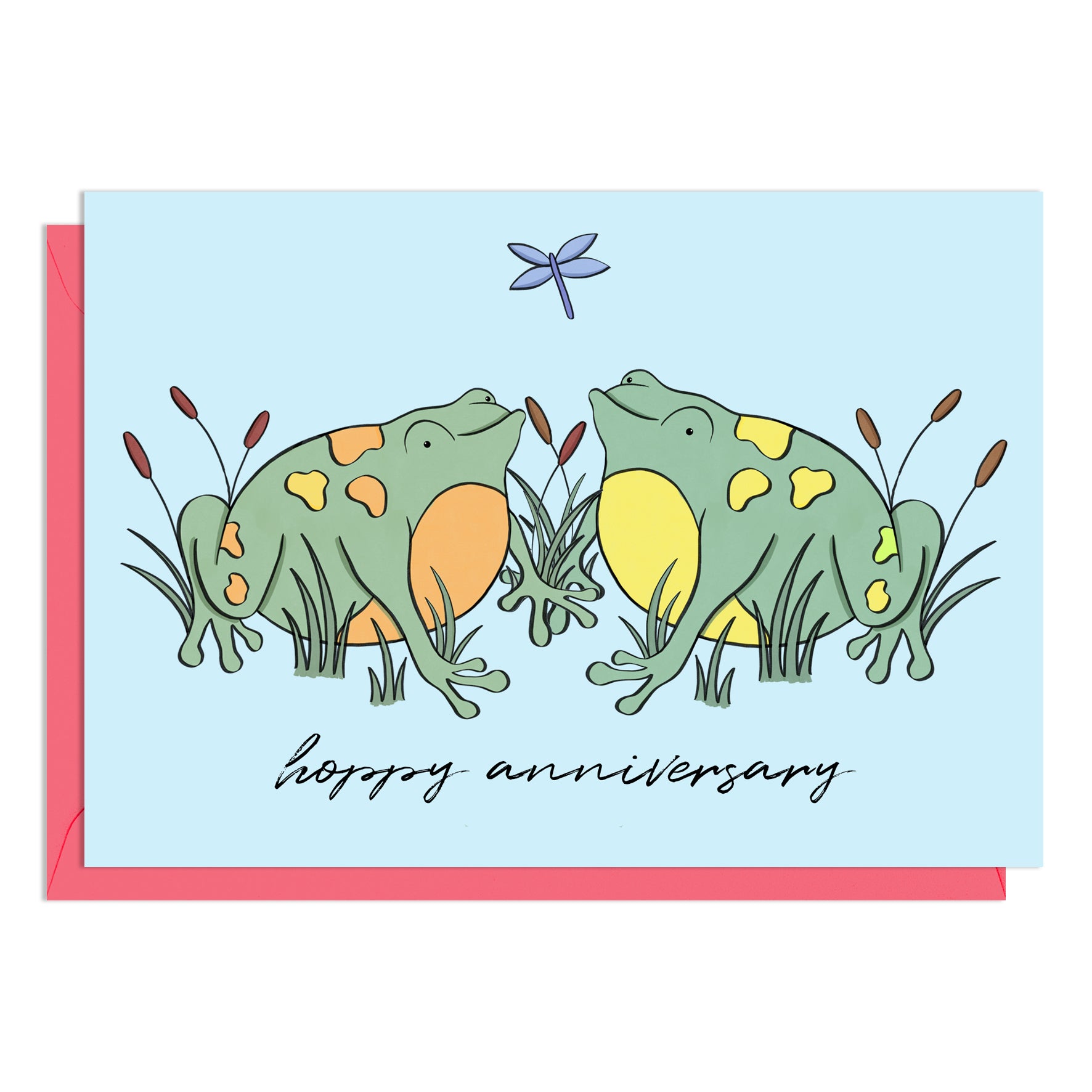 Anniversary Frogs Card