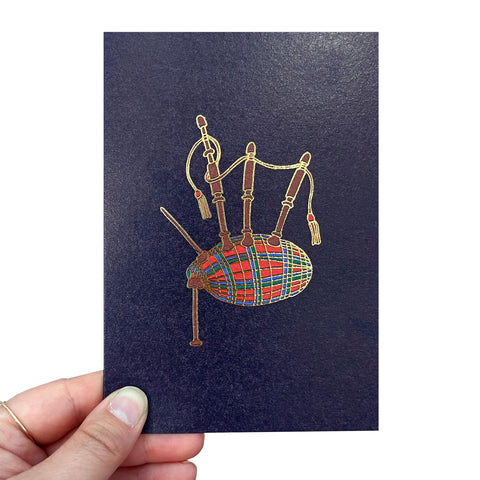 Bagpipes Card