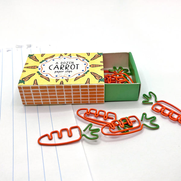 Carrot Paper Clips