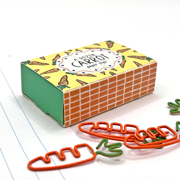 Carrot Paper Clips