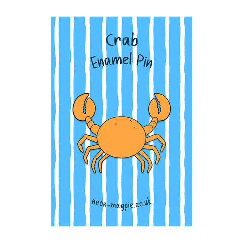 Crab Enamel Pin
