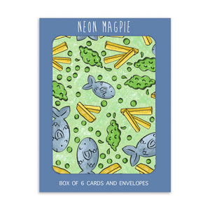 Fish & Chips Notecards