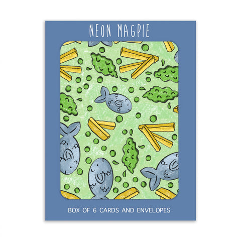 Fish & Chips Notecards