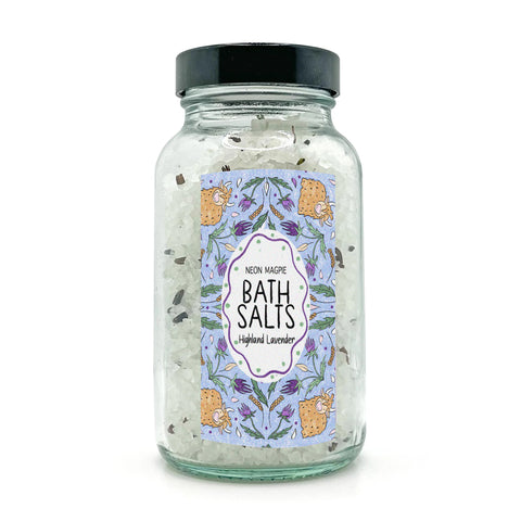 Highland Lavender Bath Salts