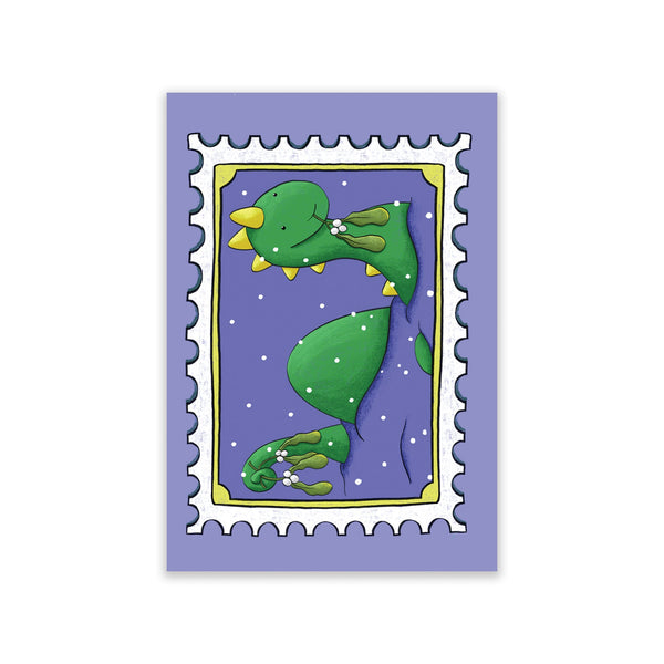 Scotland Stamp Mini Christmas Card Box