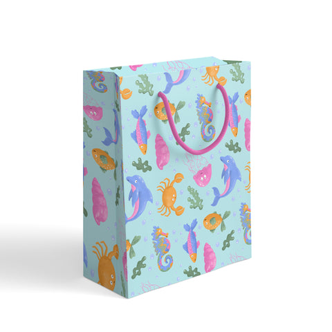 Ocean Pattern Gift Bag