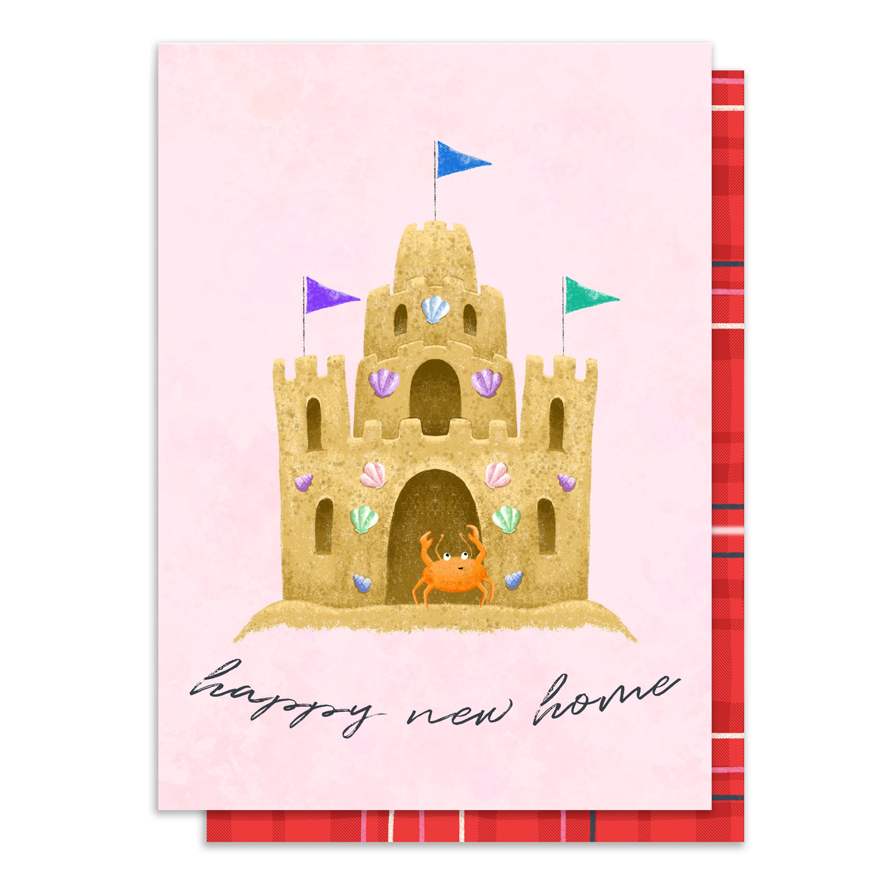 Sandcastle New Home Card