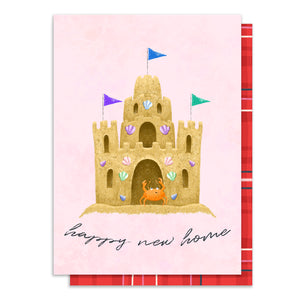 Sandcastle New Home Card
