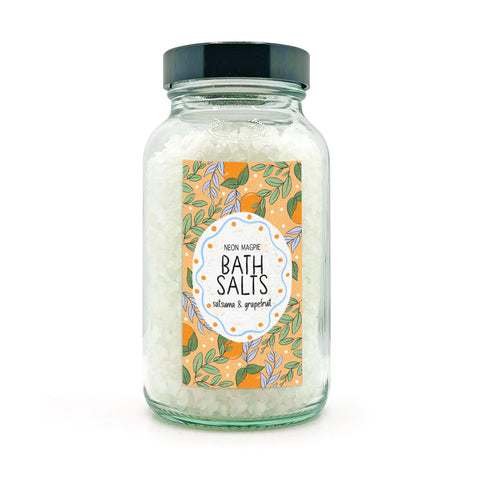 Satsuma and Grapefruit Bath Salts