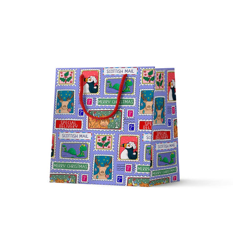 Scotland Stamp Gift Bag Mini