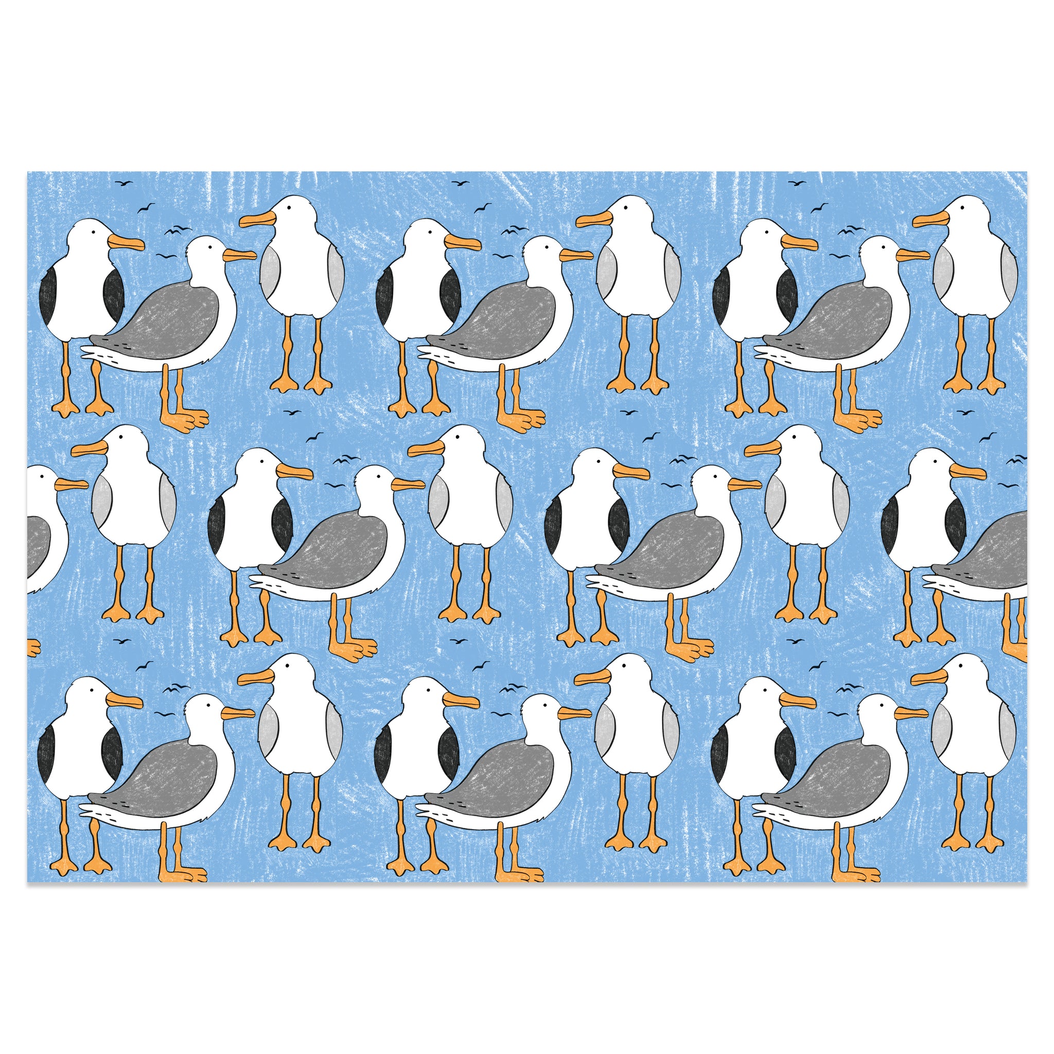 Seagull Tea Towel