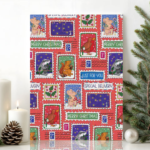 Stamp Glitter Advent Calendar