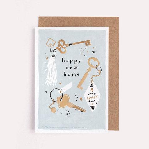 Sister Paper Co. - Keys New Home Card | Housewarming Card | New House Card