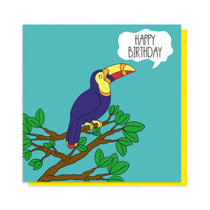 Toucan Birthday card