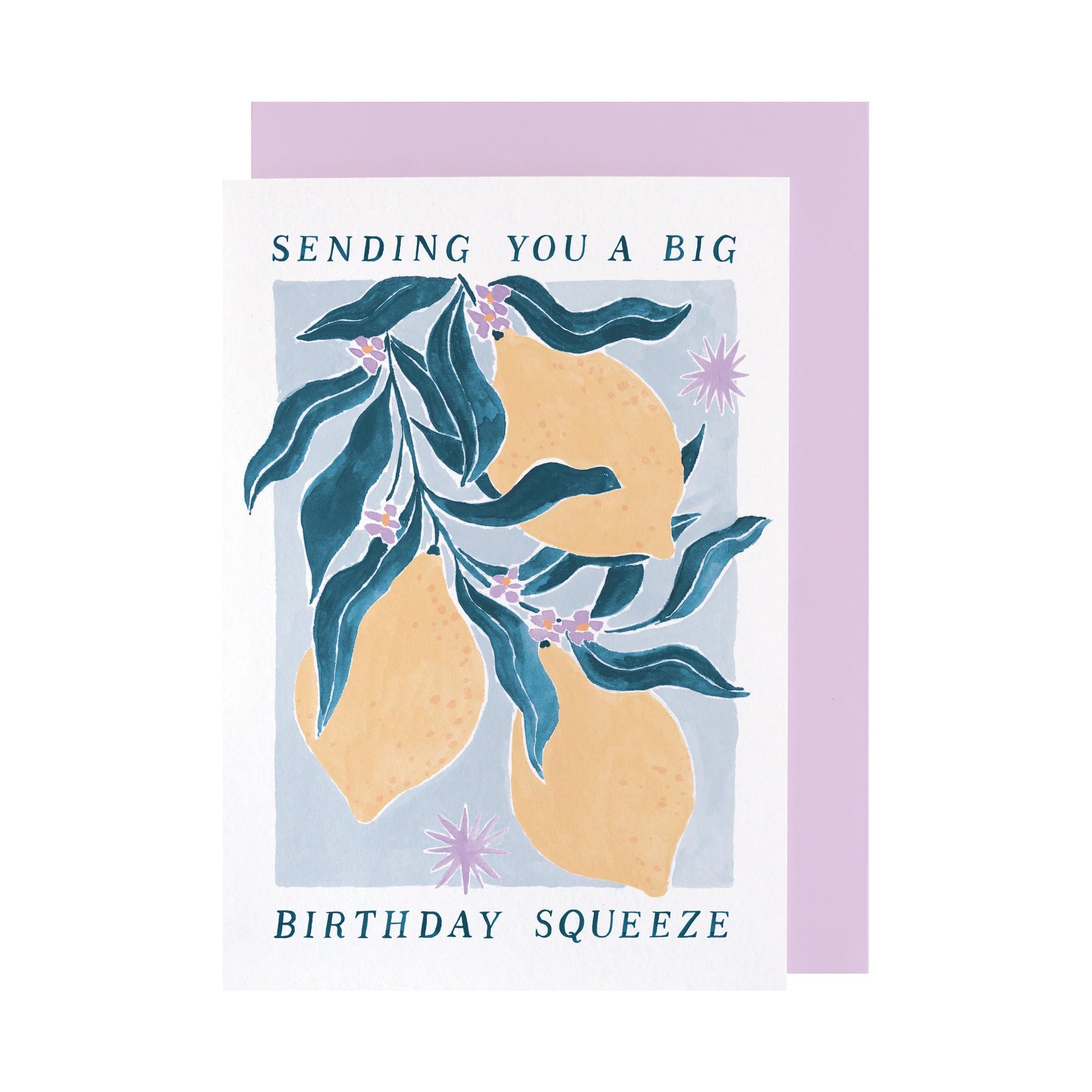 Lemon Squeeze Birthday Card