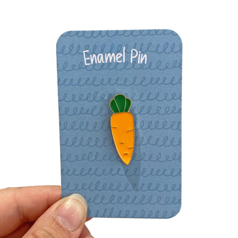 Carrot Enamel Pin