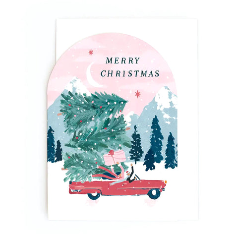 Car Christmas Card