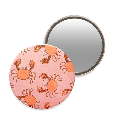 Crab Makeup Mirror - Neon Magpie