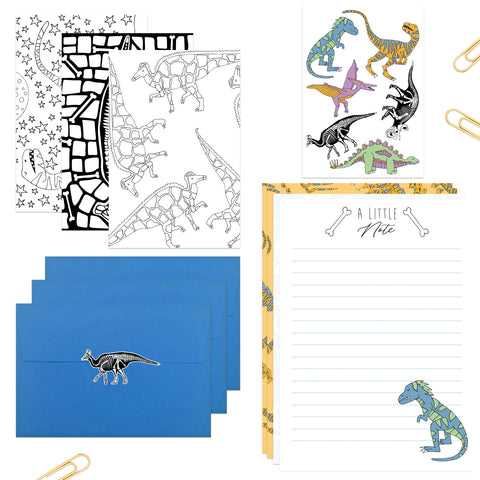 Dinosaur Letter Writing Set