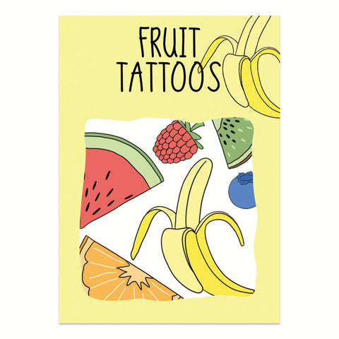 Fruit Transfer Tattoos - Neon Magpie