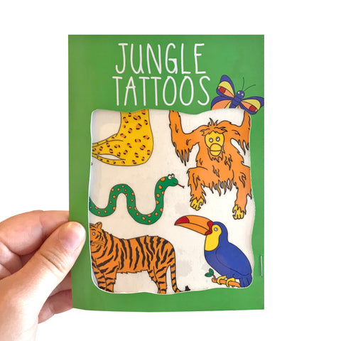 Jungle Transfer Tattoos - Neon Magpie