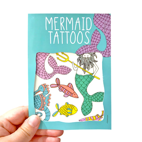 Mermaid Transfer Tattoos - Neon Magpie