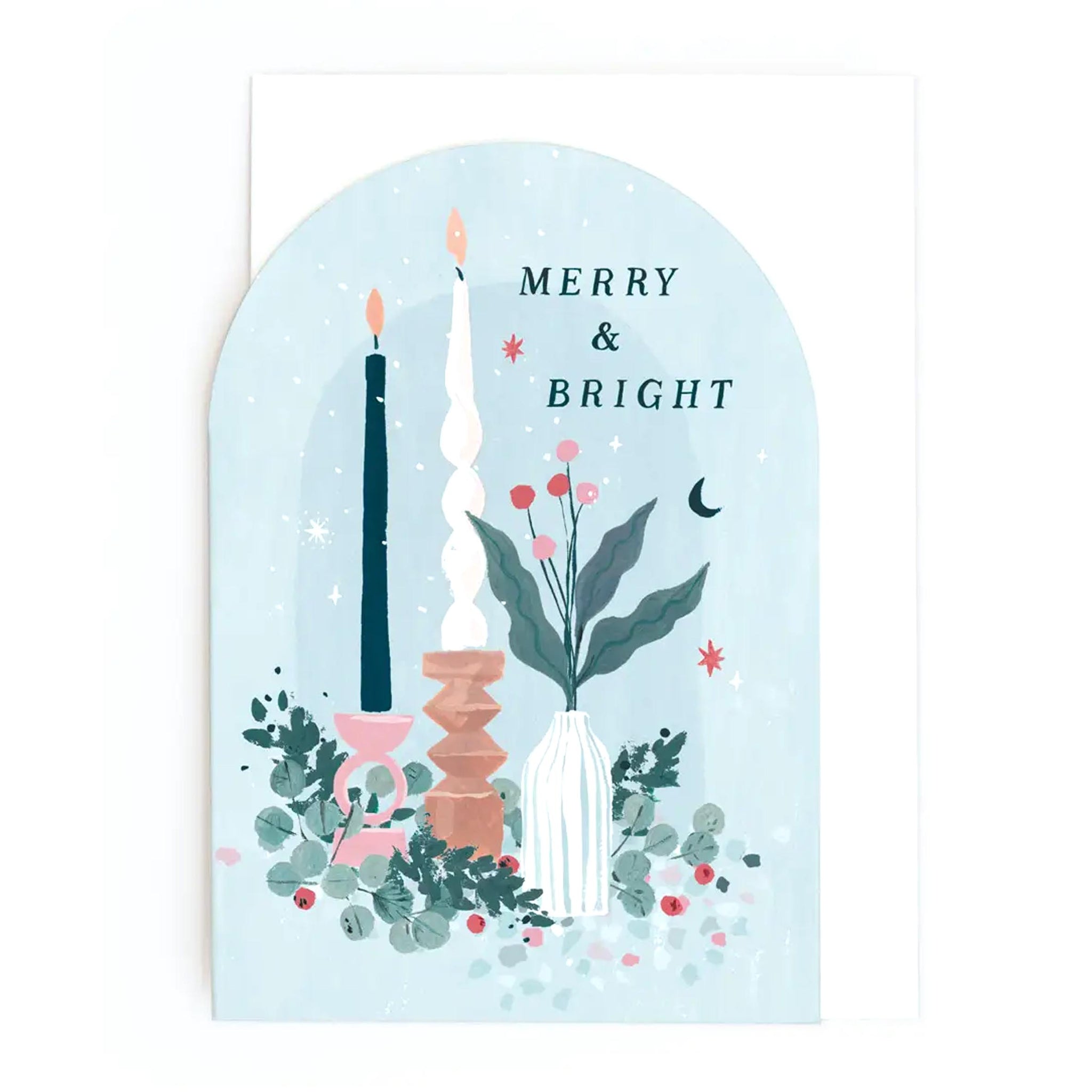 Merry and Bright Christmas Card