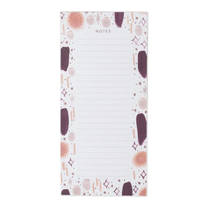 White Magic Pattern Notepad