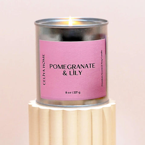 Pomegranate and Lily Candle