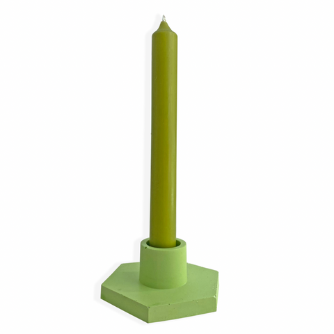 Green Candle Stick Holder