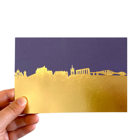Edinburgh Skyline Card