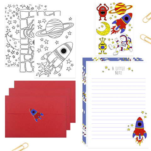 Space Letter Writing Set
