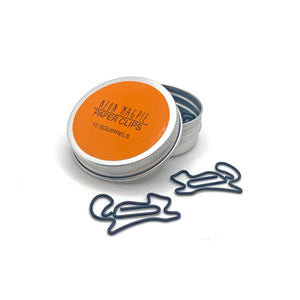 Squirrel Paper Clips - Neon Magpie