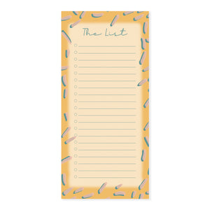 'The List' Notepad