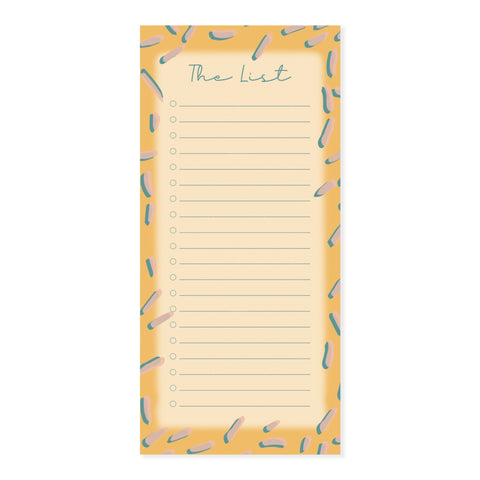 'The List' Notepad