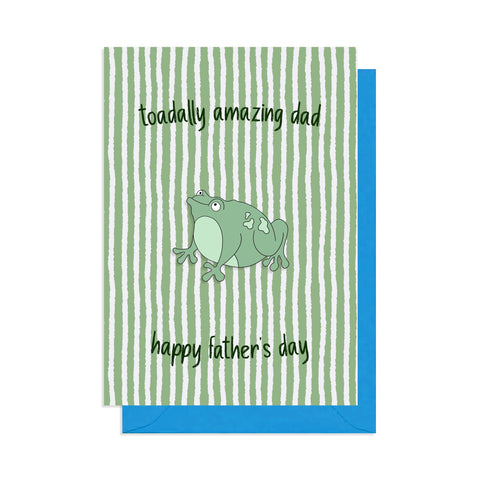 Toad Father's Day Card