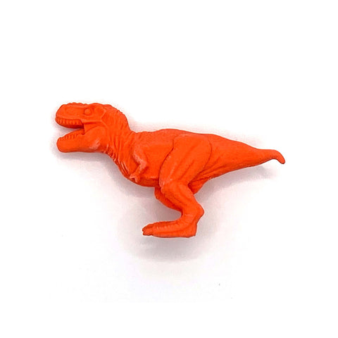 Orange t-rex rubber