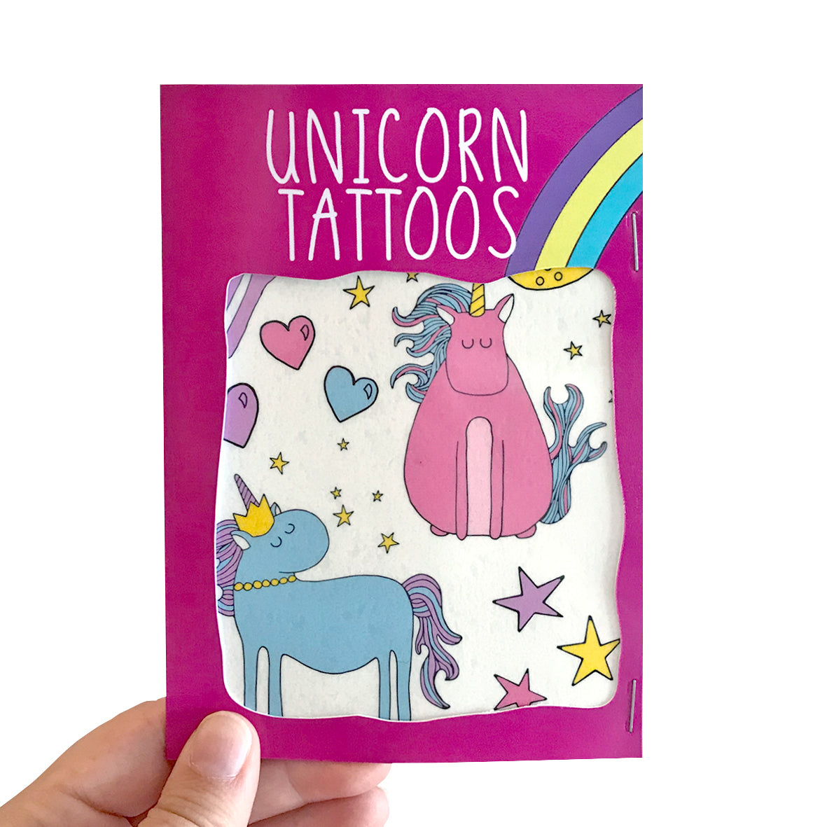 Unicorn Transfer Tattoos - Neon Magpie