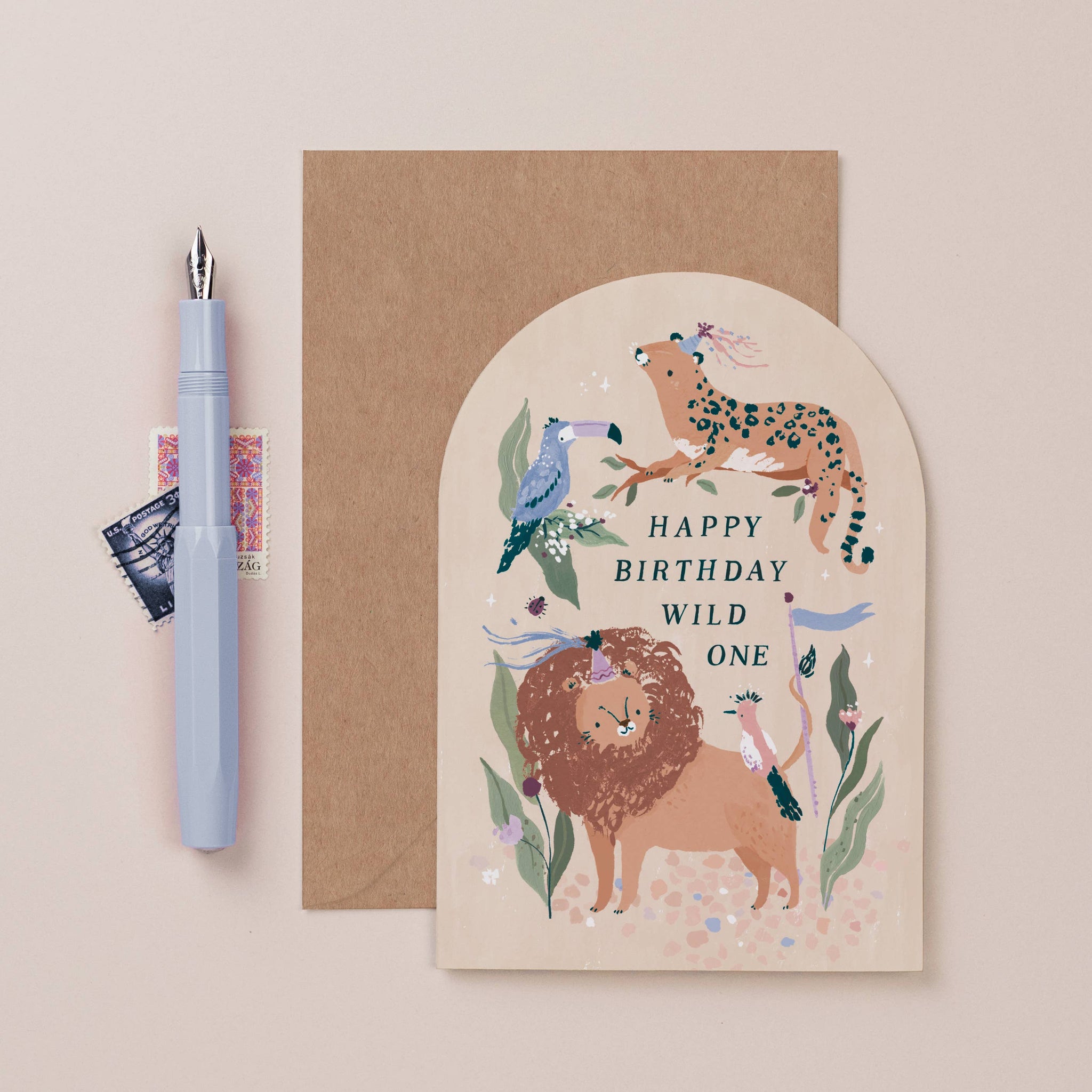 Wild One Birthday Card