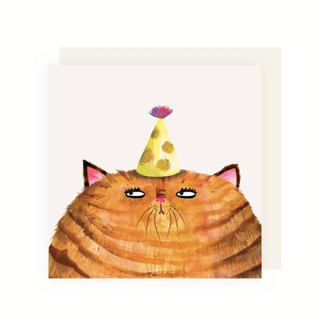 Charley Rabbit - Cat Birthday Party Card